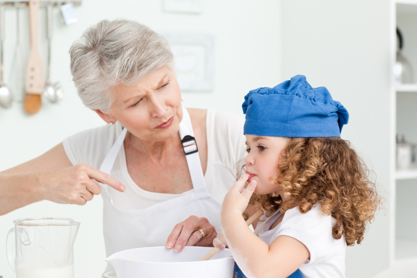 Enfant en cuisine